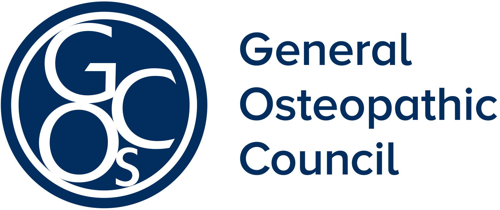 General Osteopathic Council registered
