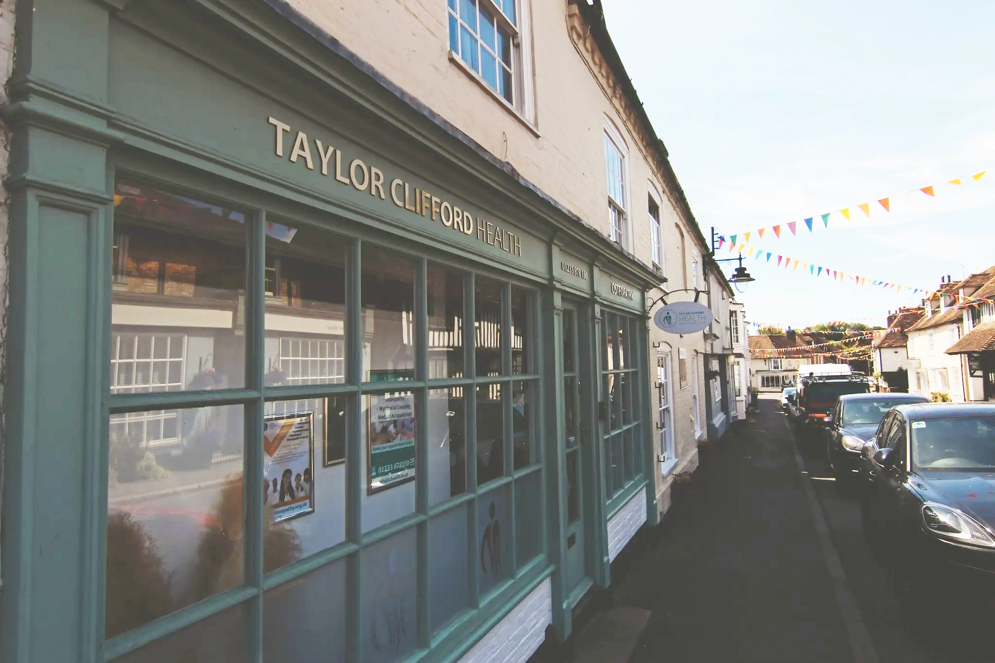 Taylor Clifford Health clinic on the High Street, Charing, Kent