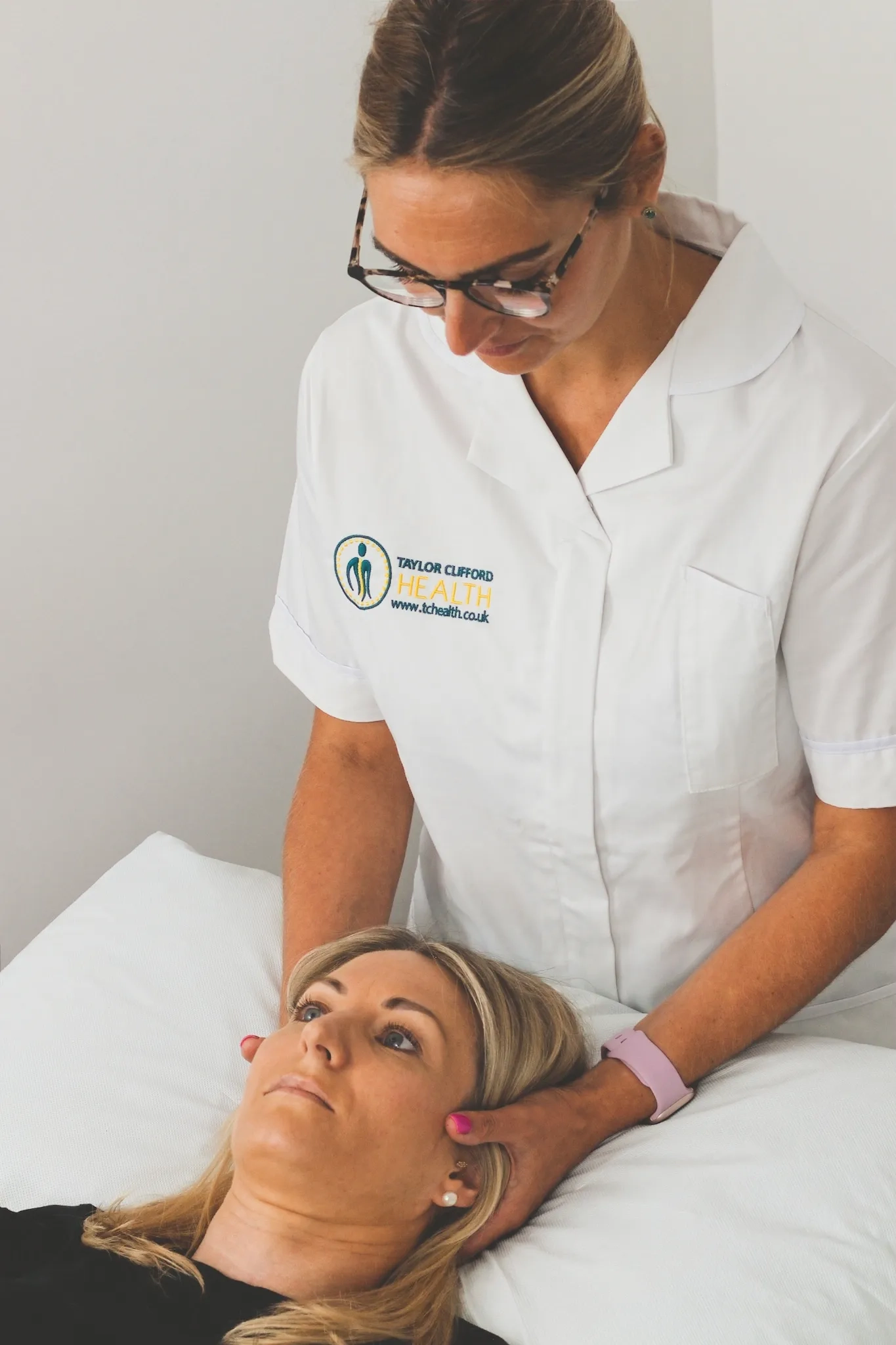 Osteopathic cervical treatment at Taylor Clifford Health